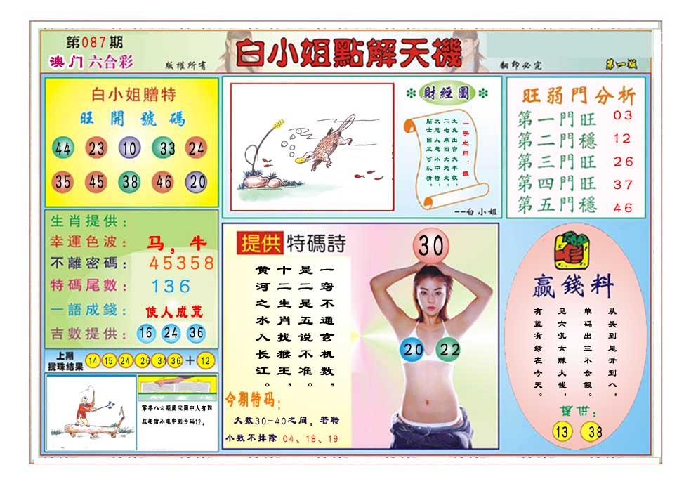 087期白小姐点解天机A[图]