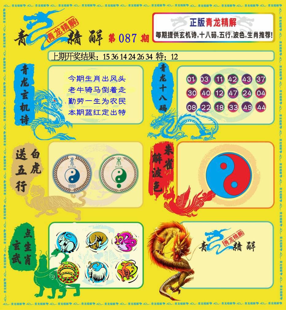 087期青龙精解[图]